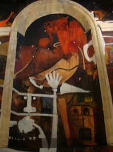 Pintura Mural Iglesia de San Juan Bautista